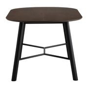 HAROLD Dining Table 160cm - Walnut & Black gallery detail image