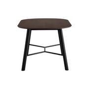 HAROLD Dining Table 160cm - Walnut & Black gallery detail image