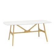 FILA Dining Table 1.8M - Natural & White gallery detail image