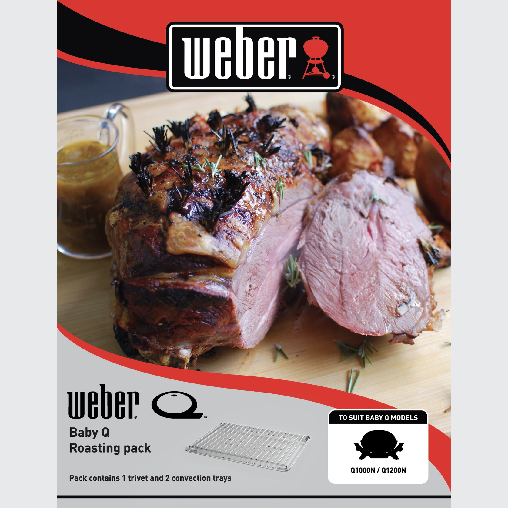 Weber Baby Q N Roasting Pack gallery detail image