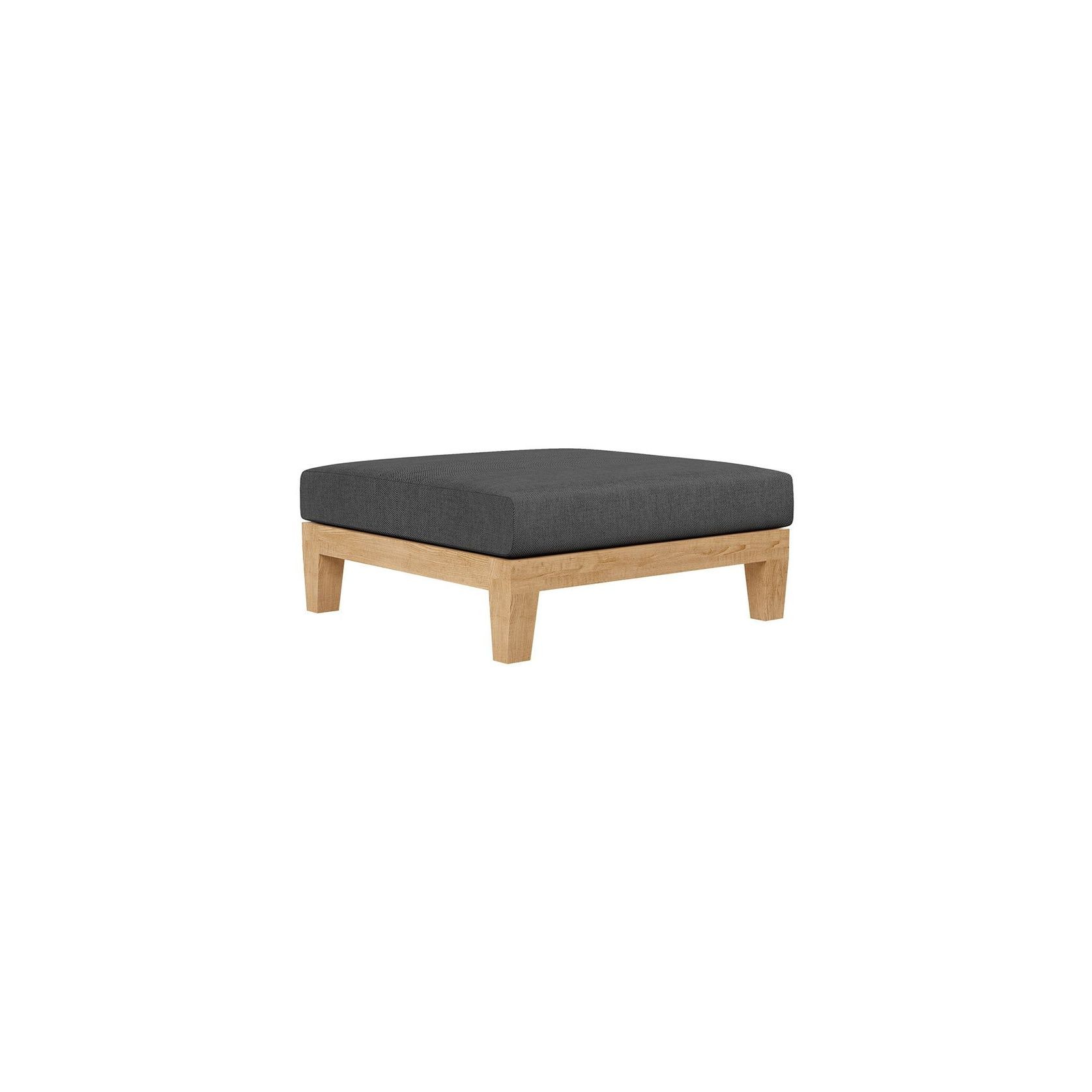 Newport Teak Outdoor Ottoman gallery detail image