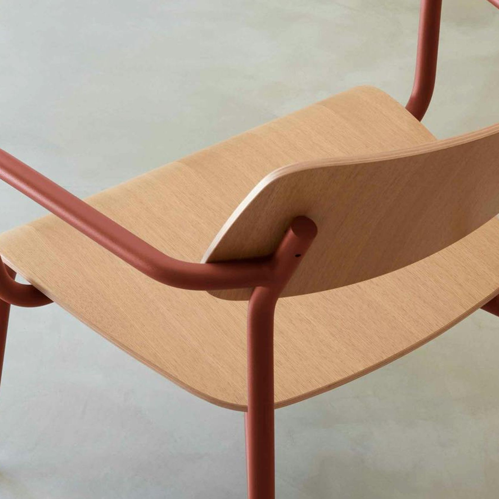Studie Oak Lounge Armchair gallery detail image