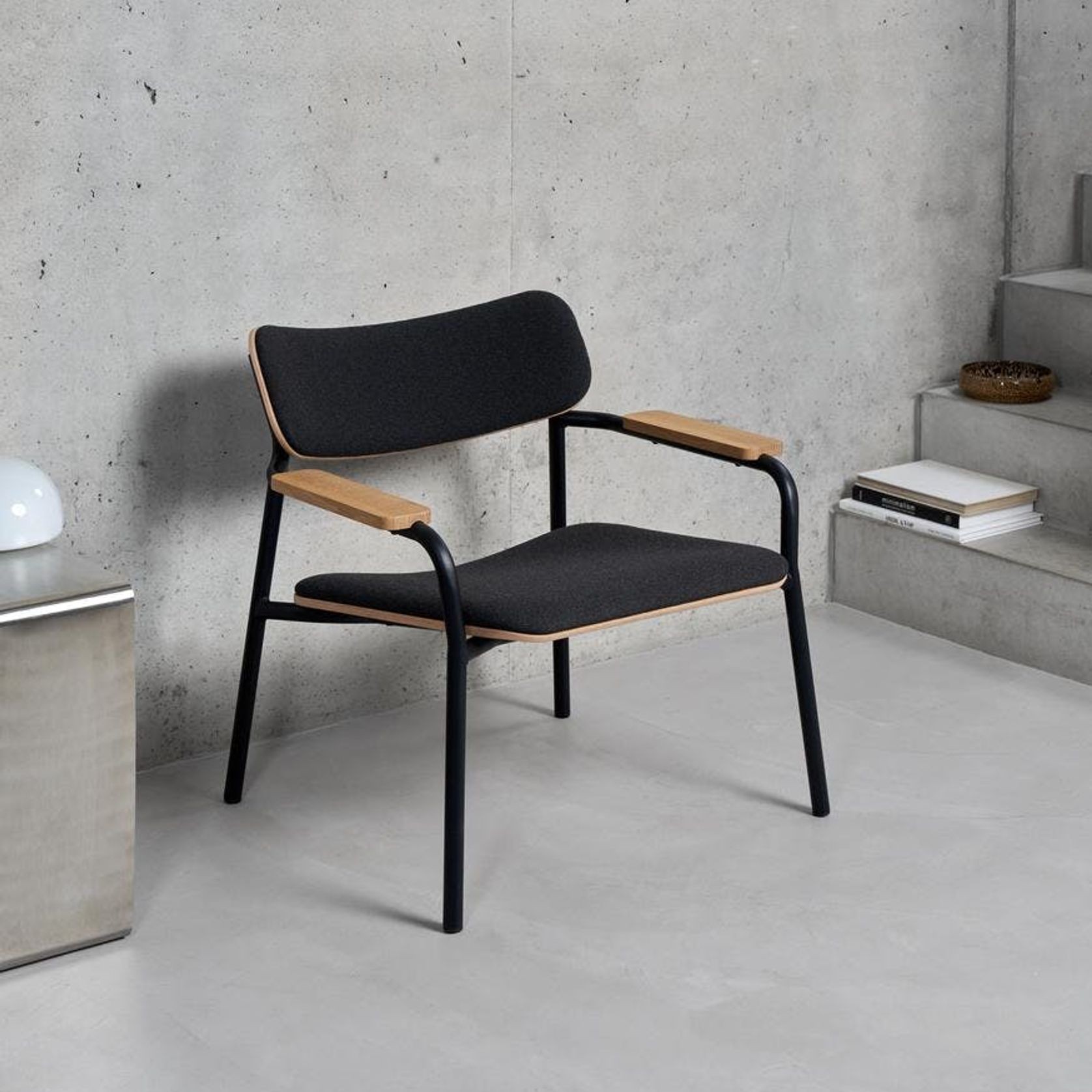 Etude Lounge Armchair - Upholstered gallery detail image