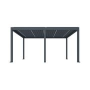 Caribbean Motorised Freestanding Louvre Roof Aluminium Pergola gallery detail image