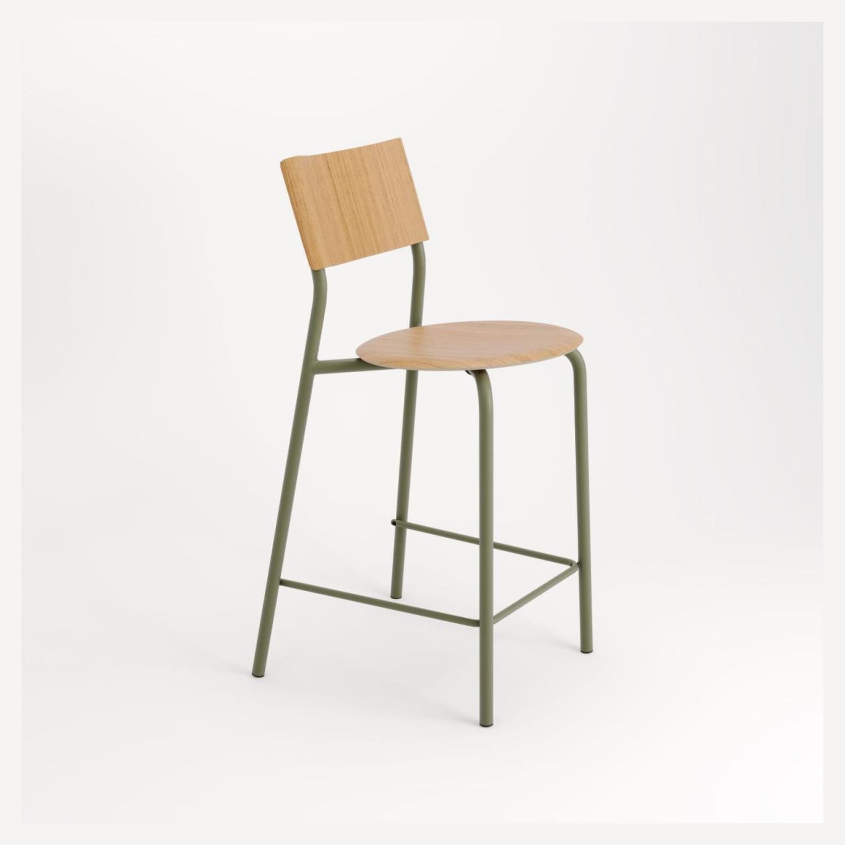 SSD Bar Chair - Oak gallery detail image