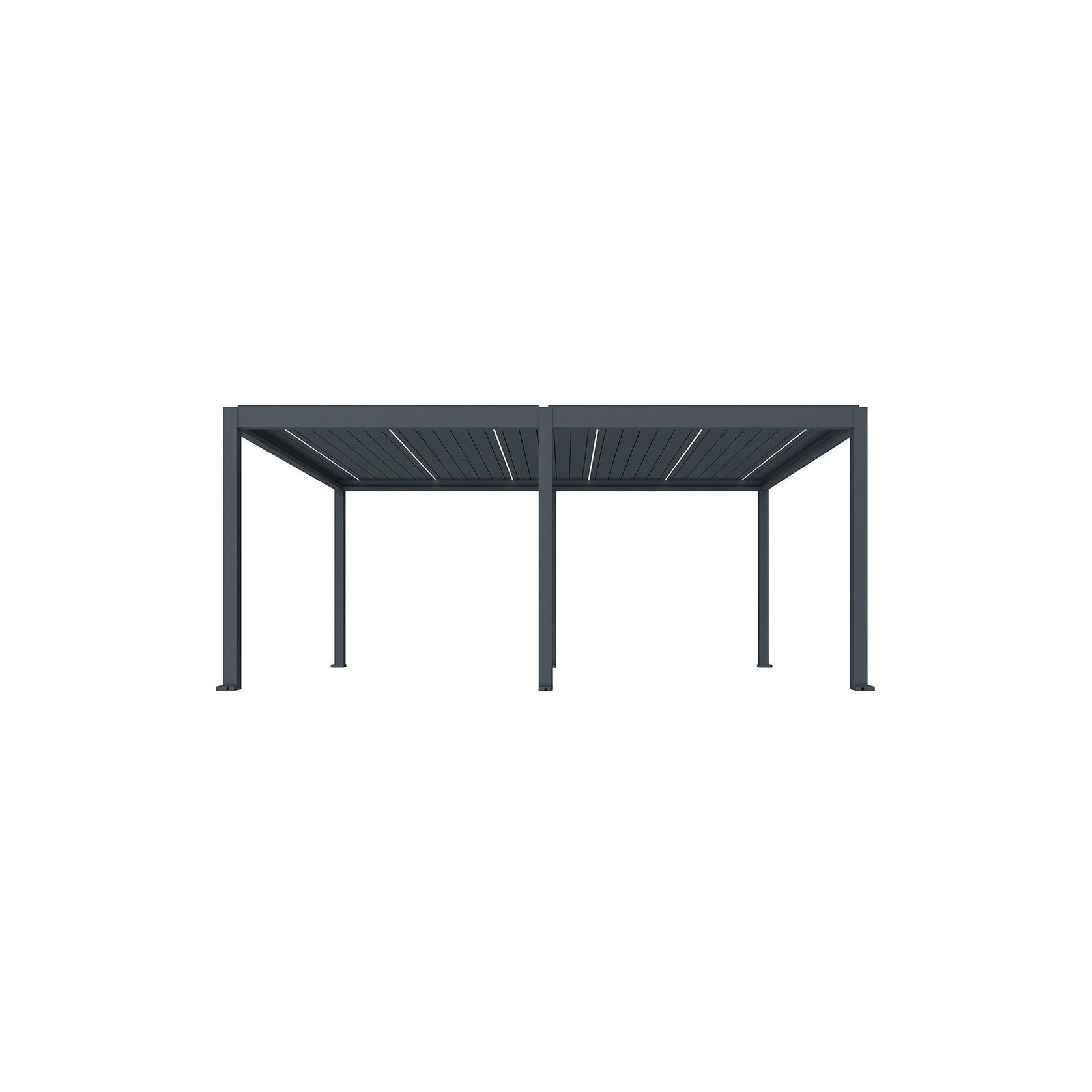 Caribbean Motorised Freestanding Louvre Roof Aluminium Pergola gallery detail image