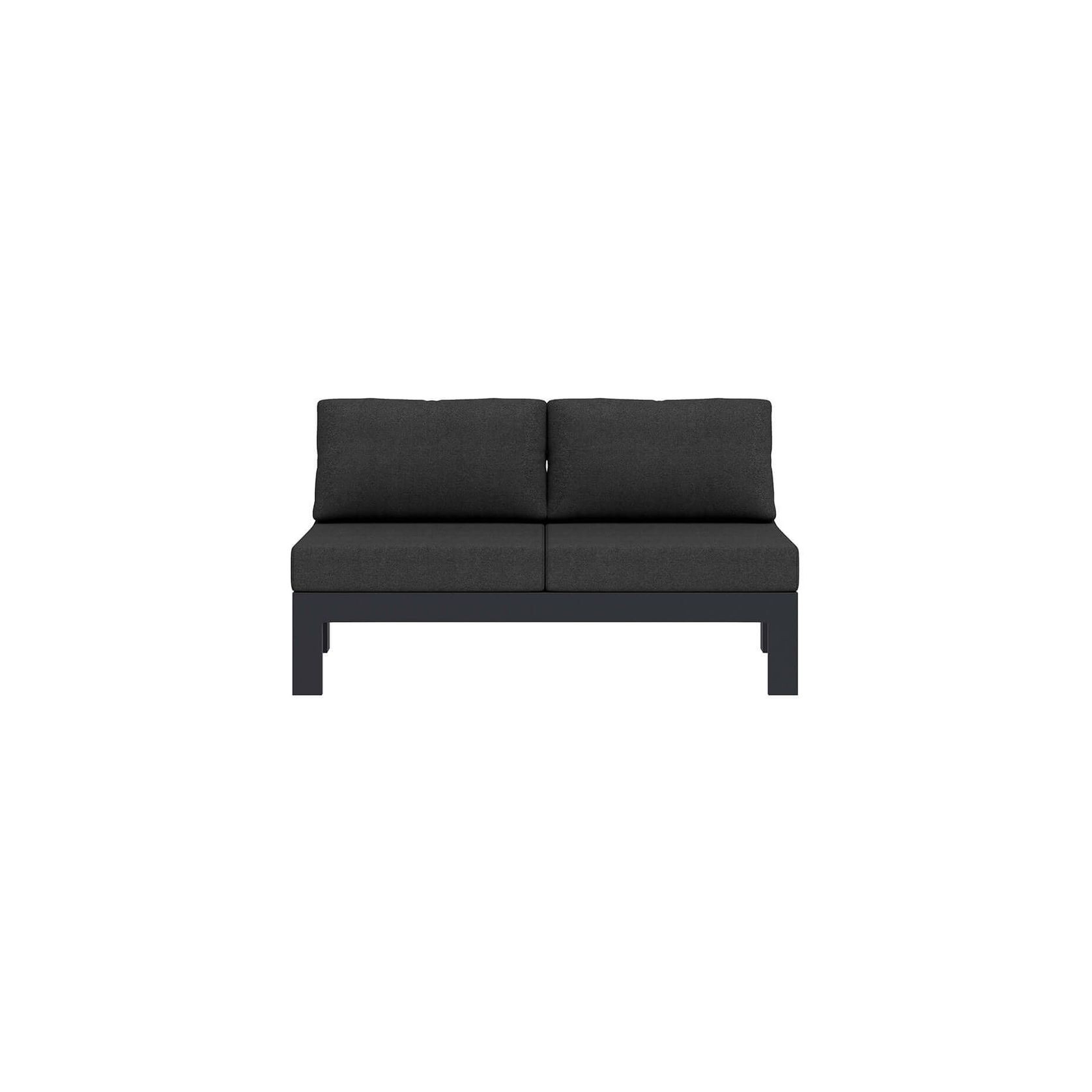 Sandpiper 2.0 Outdoor Armless Loveseat gallery detail image
