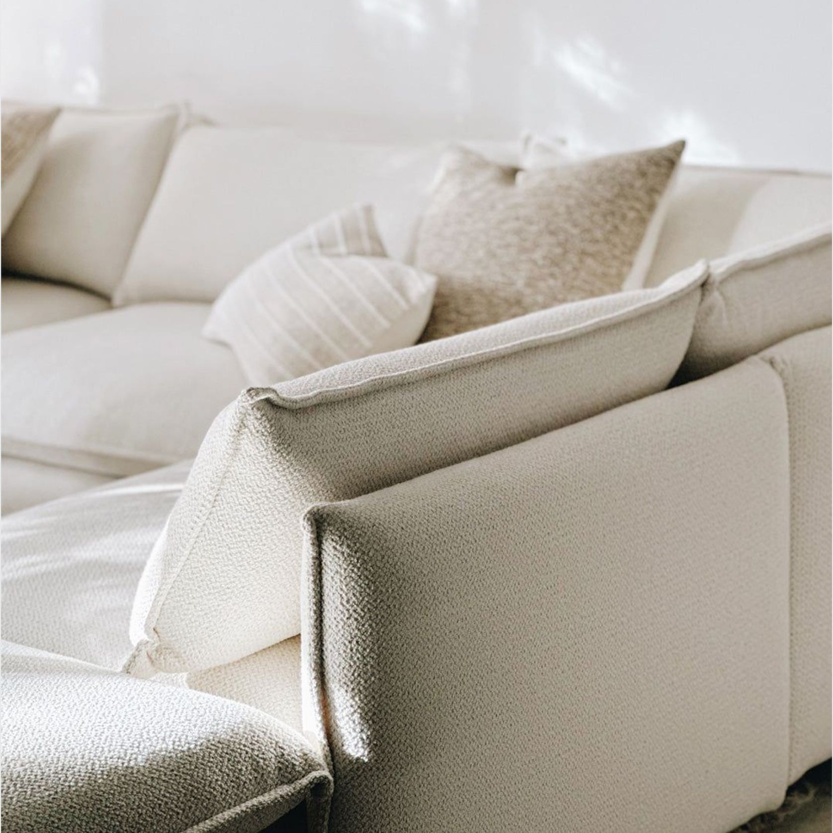 'Malibu' Modular Sofa / 5 Piece / New York-Alabaster gallery detail image