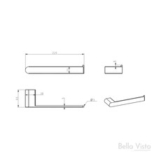 Supra Hand Towel Holder gallery detail image