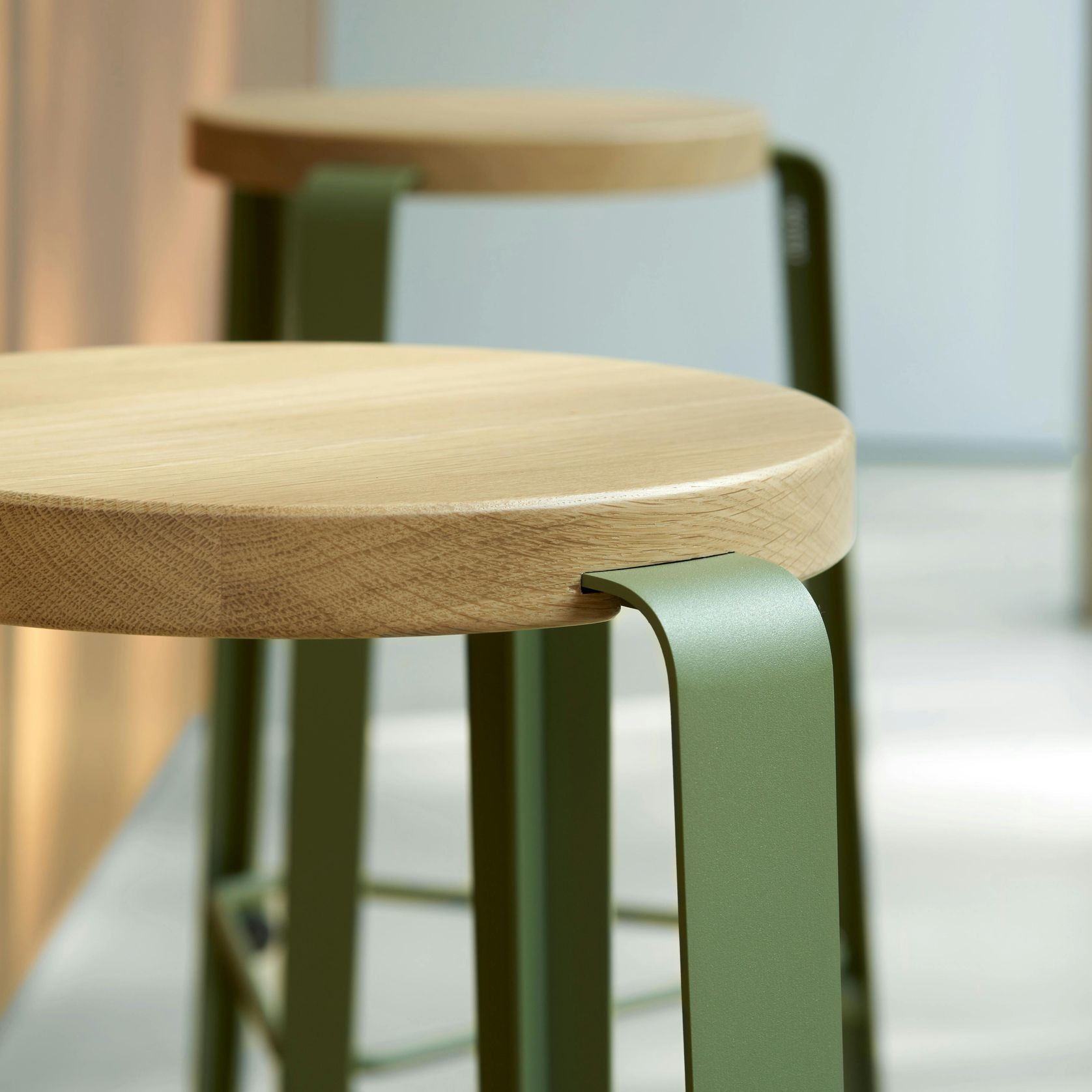 Lou Counter Stool - Oak gallery detail image