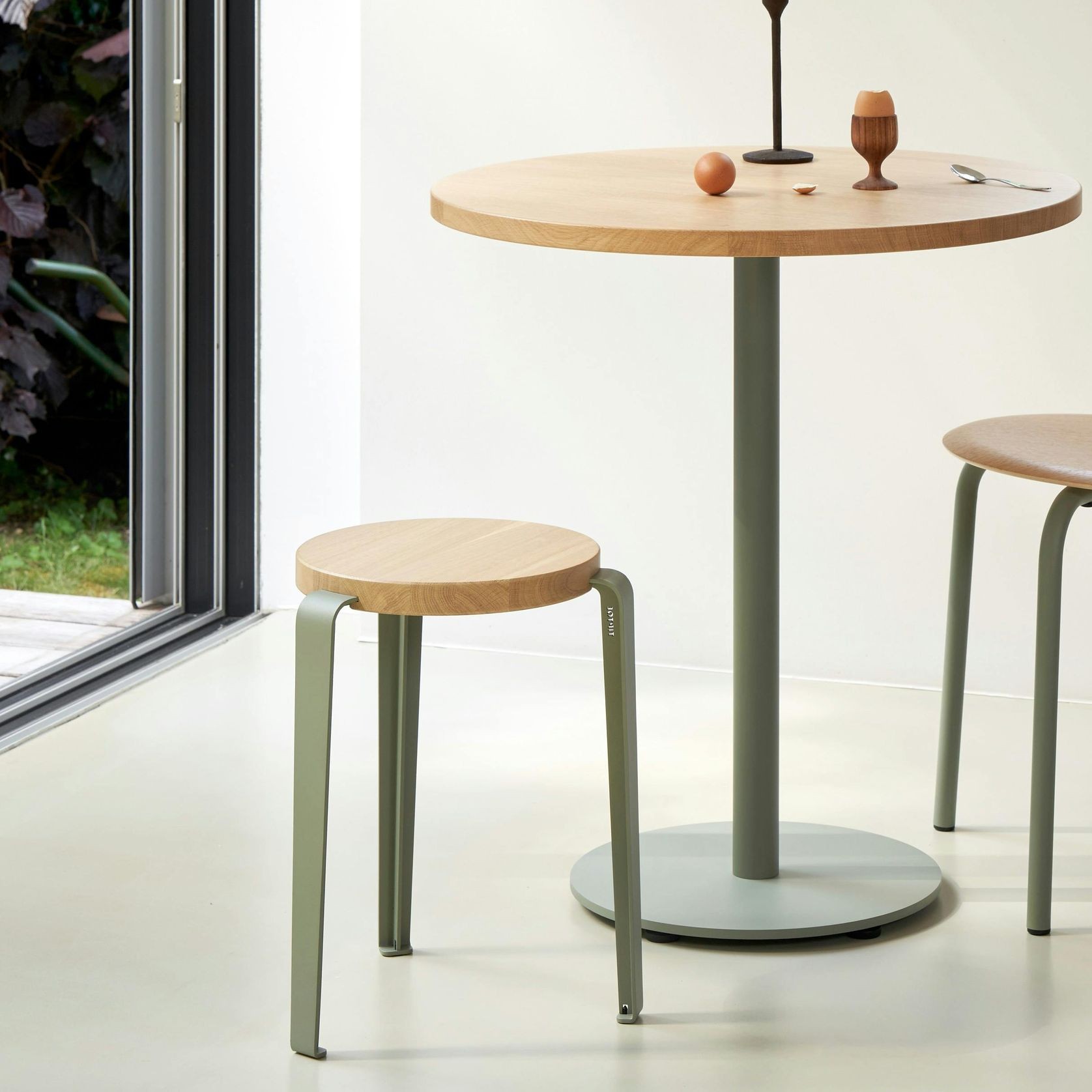 Lou Stool - Oak gallery detail image