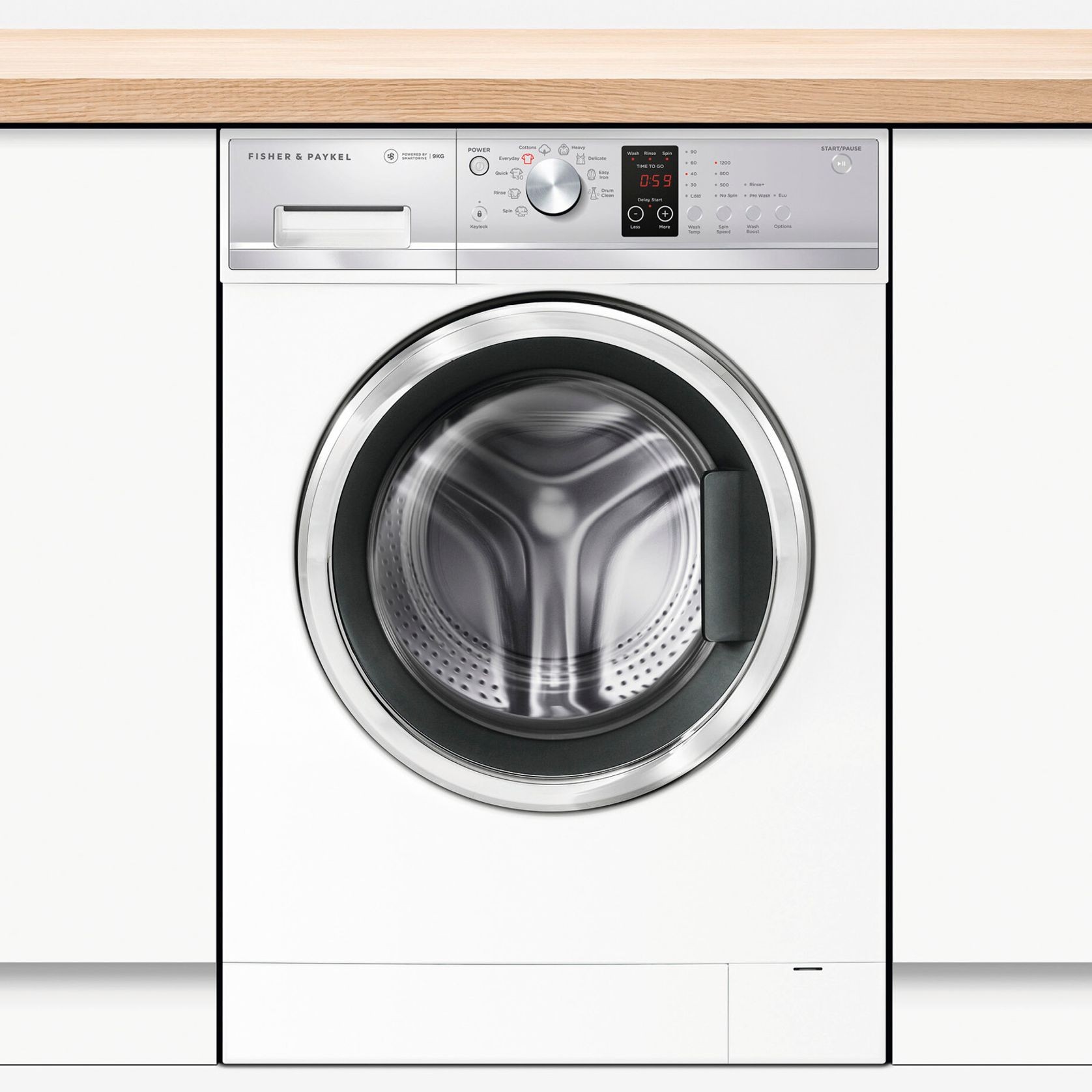 Front Loader Washing Machine, 9kg gallery detail image