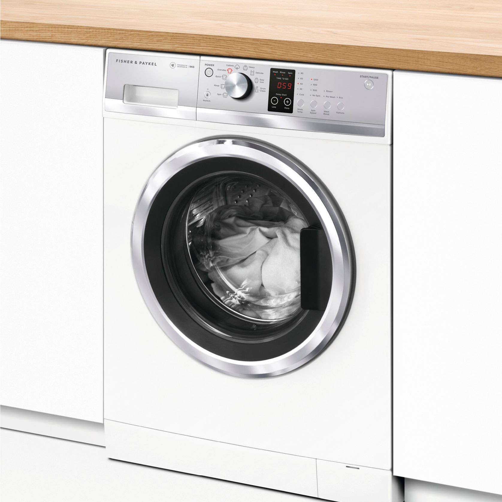 Front Loader Washing Machine, 9kg gallery detail image