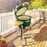 16-Inch Kamado Ceramic Charcoal Grill With Bonus Accessory Pack gallery detail image