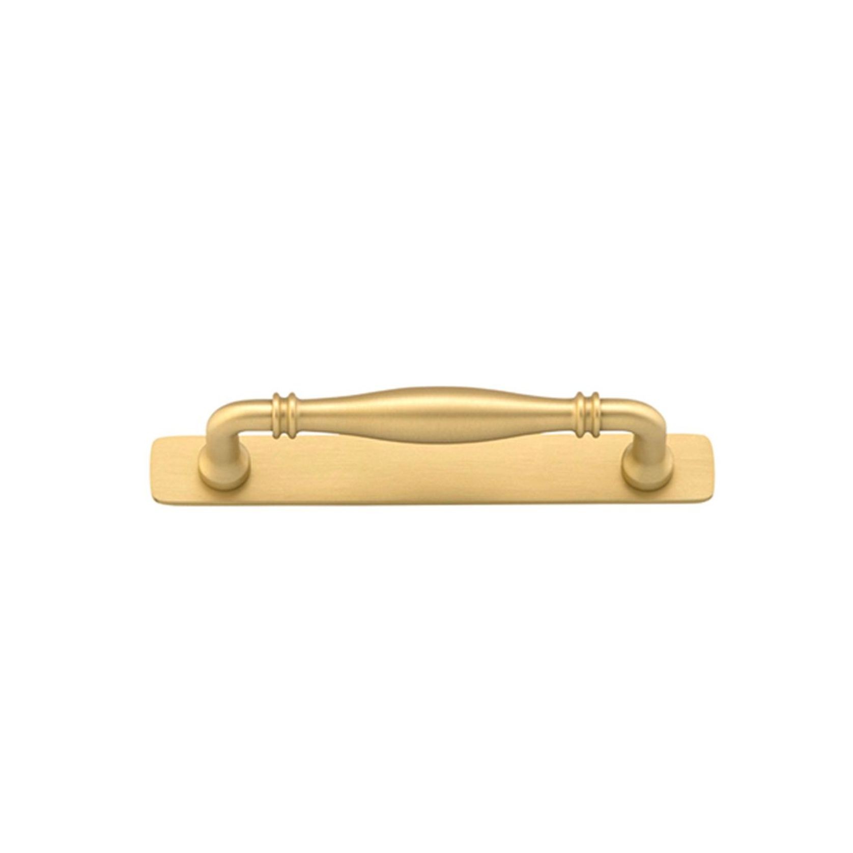 Sarlat Cabinet Pull with Backplate - CTC128mm gallery detail image