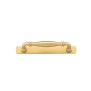 Sarlat Cabinet Pull with Backplate - CTC128mm gallery detail image