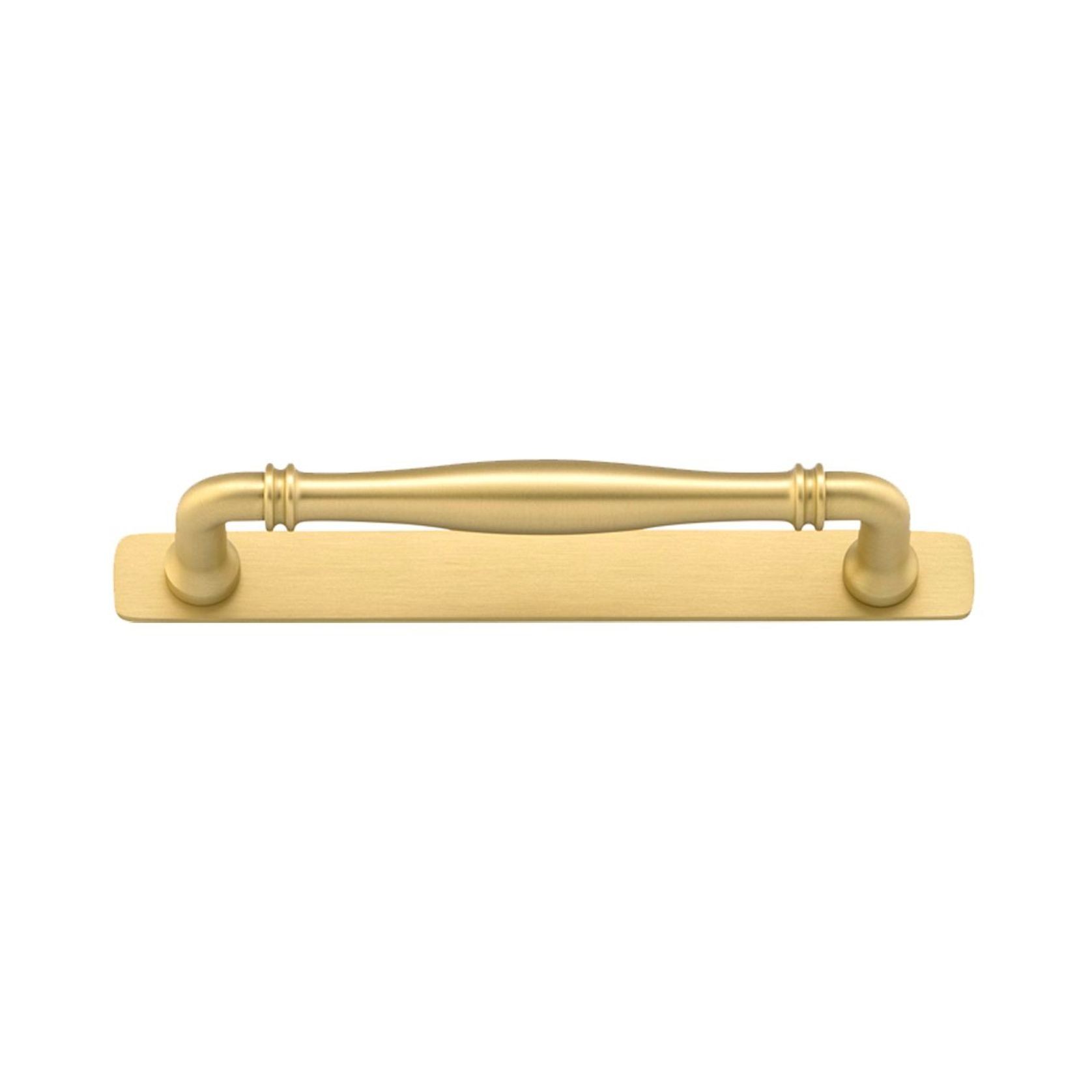 Sarlat Cabinet Pull with Backplate - CTC160mm gallery detail image