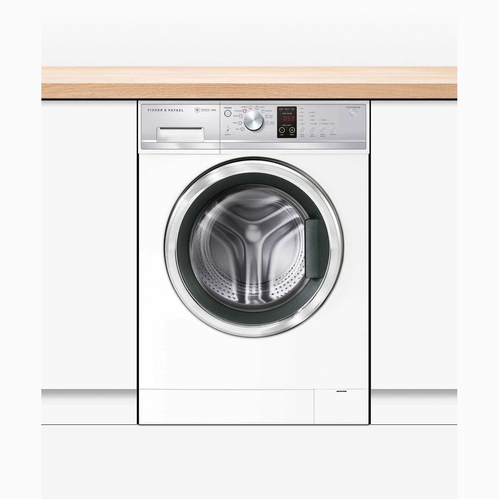 Front Loader Washing Machine, 8kg gallery detail image