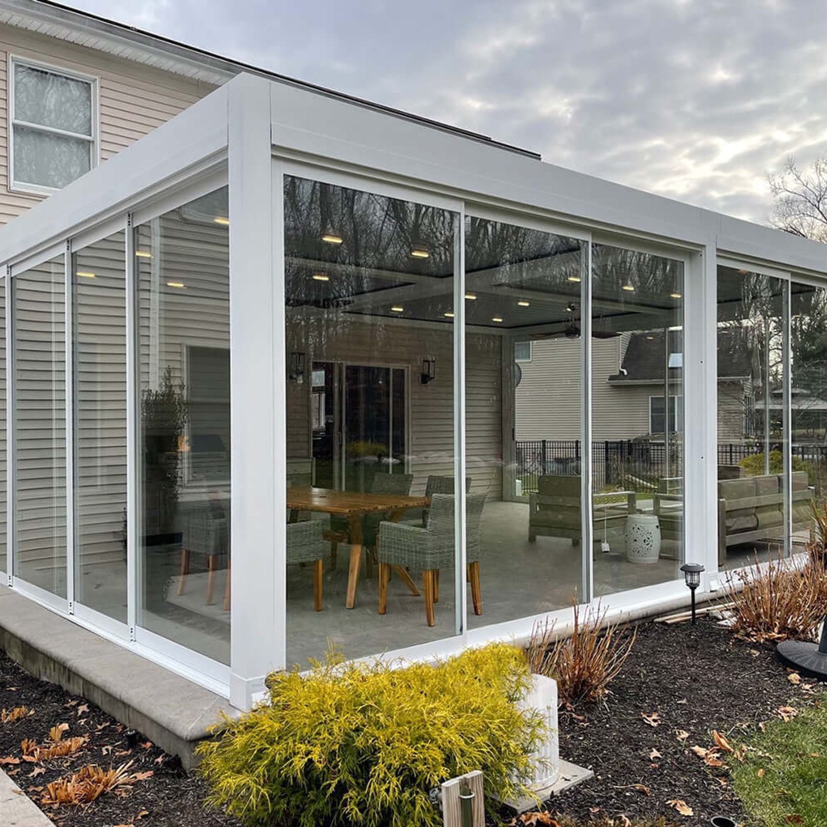 Glass Sliding Door For Tasman Freestanding Pergola gallery detail image
