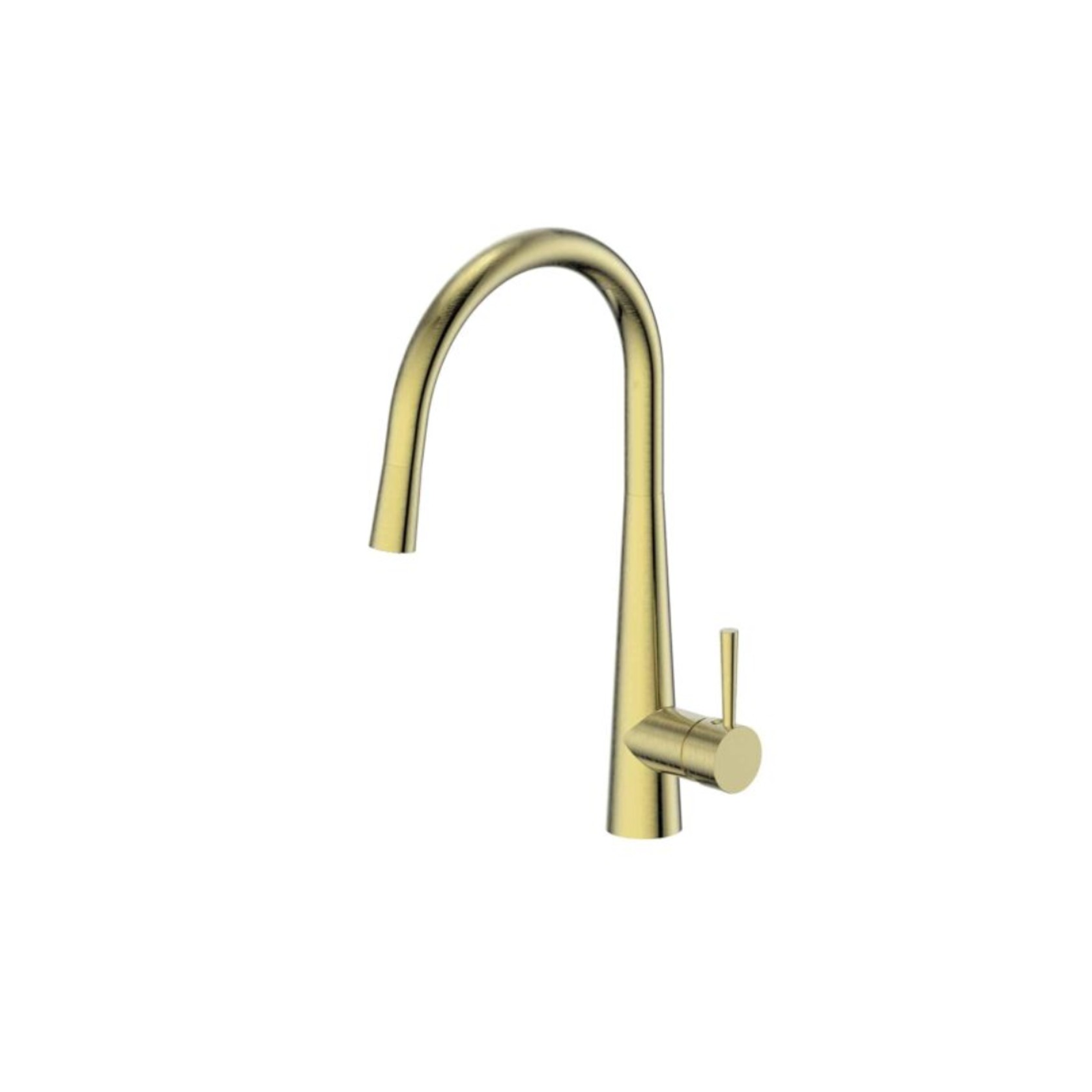 Galiano Pull-Down Sink Mixer Brushed Brass gallery detail image