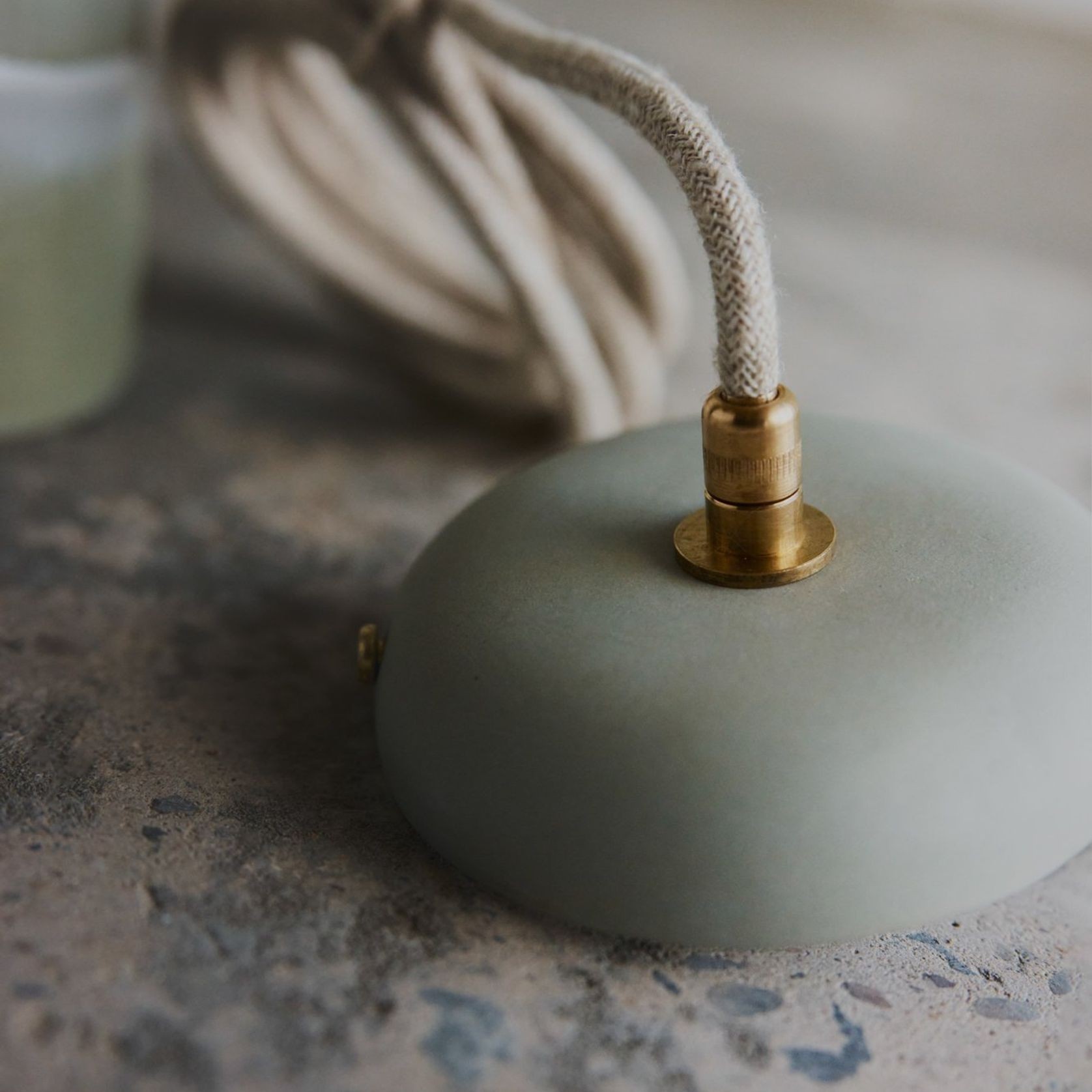 Ceramic Ceiling Rose & Kit gallery detail image