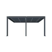 Caribbean Motorised Wall Mounted Louvre Roof Aluminium Pergola gallery detail image