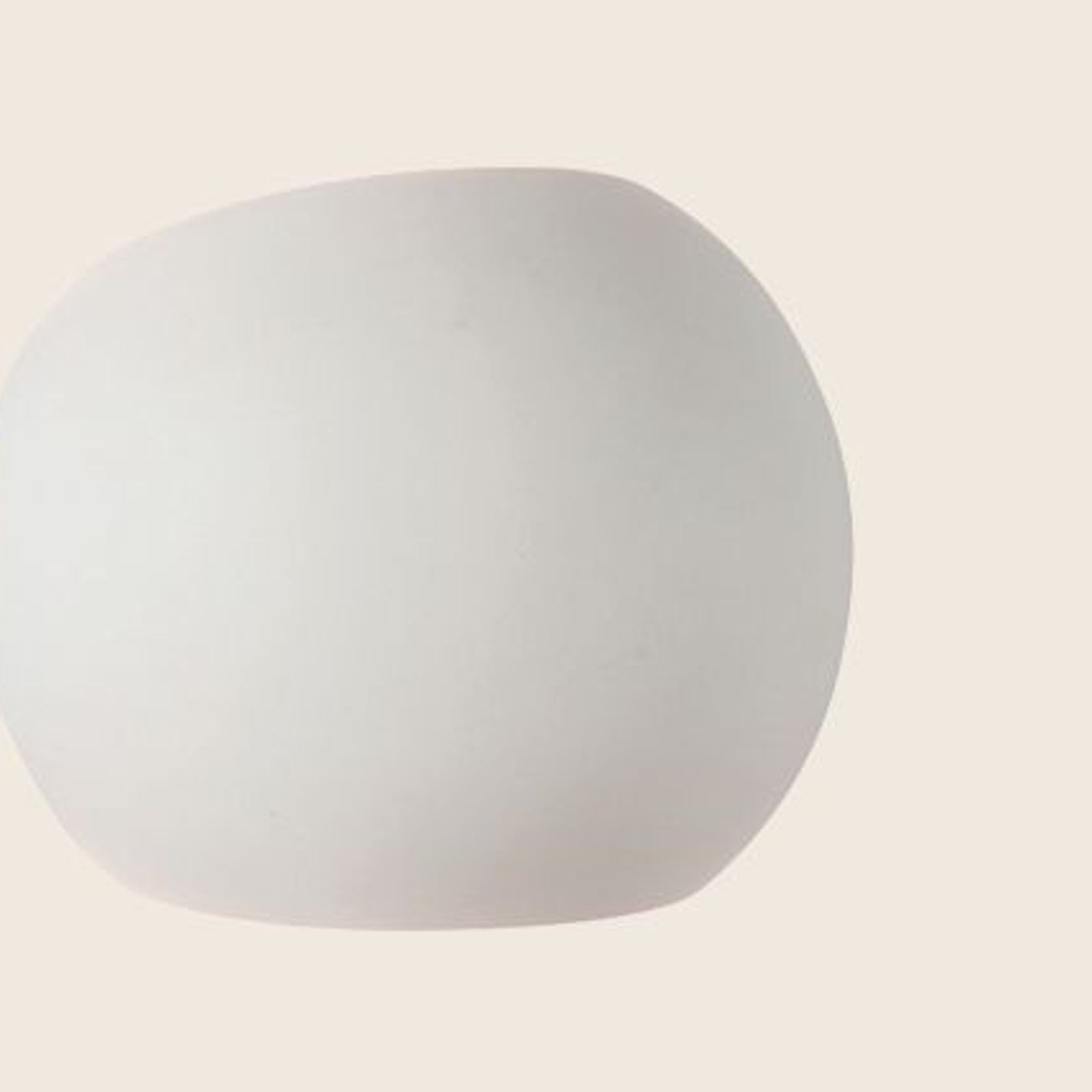 Olympia Sphere Gypsum Wall Light gallery detail image