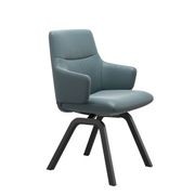 Stressless® Mint Low Back with Arms | Paloma Teal Blue gallery detail image