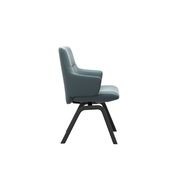 Stressless® Mint Low Back with Arms | Paloma Teal Blue gallery detail image