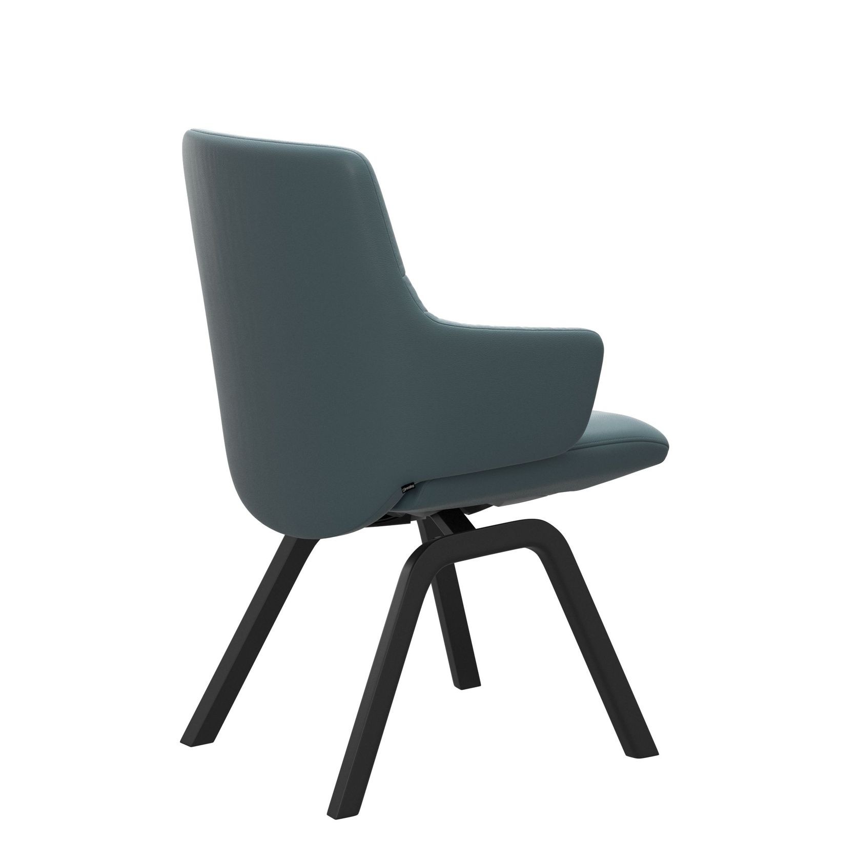 Stressless® Mint Low Back with Arms | Paloma Teal Blue gallery detail image