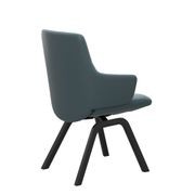 Stressless® Mint Low Back with Arms | Paloma Teal Blue gallery detail image