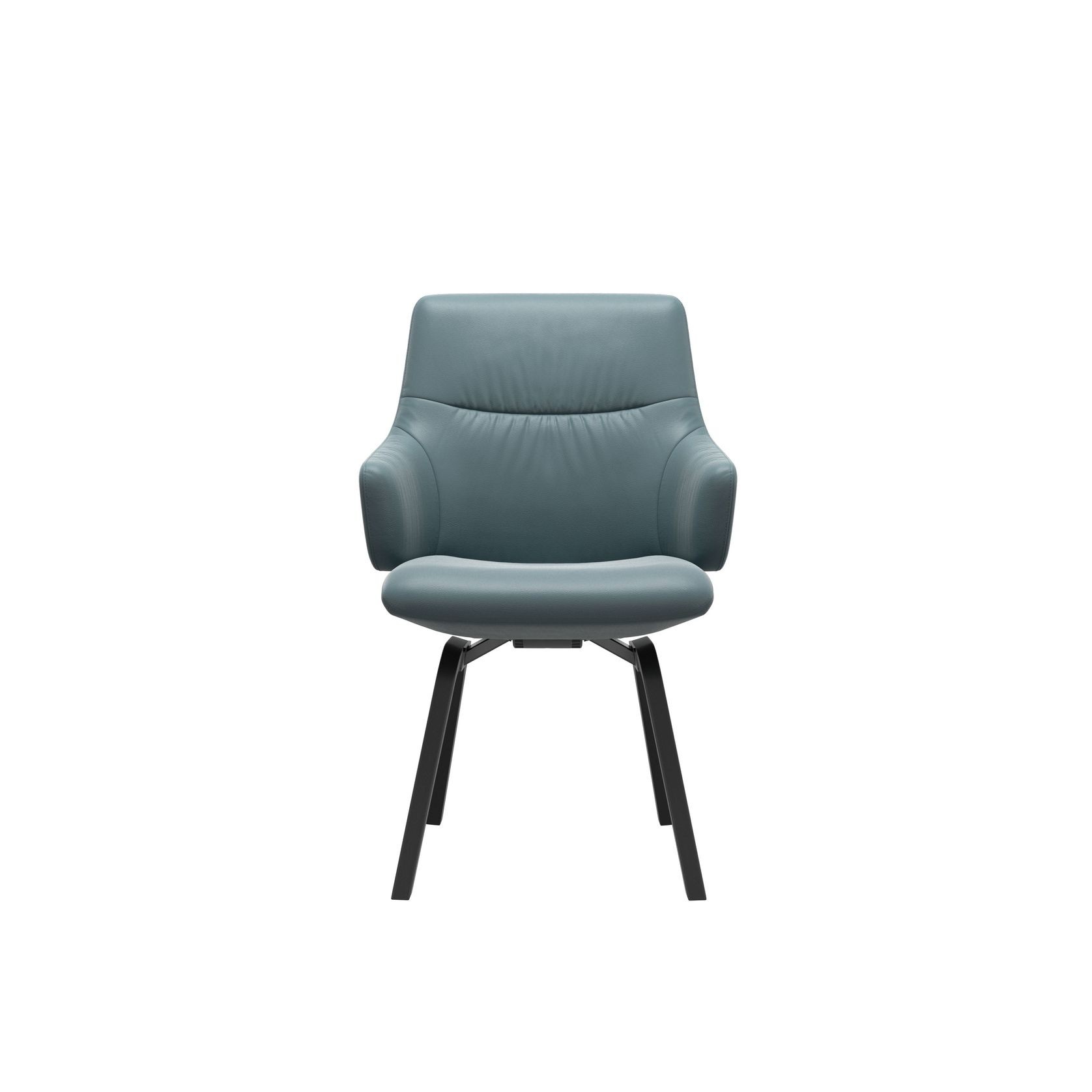 Stressless® Mint Low Back with Arms | Paloma Teal Blue gallery detail image