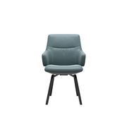 Stressless® Mint Low Back with Arms | Paloma Teal Blue gallery detail image