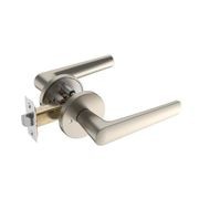Tui Lever Handle In Matt Brushed Nickel gallery detail image