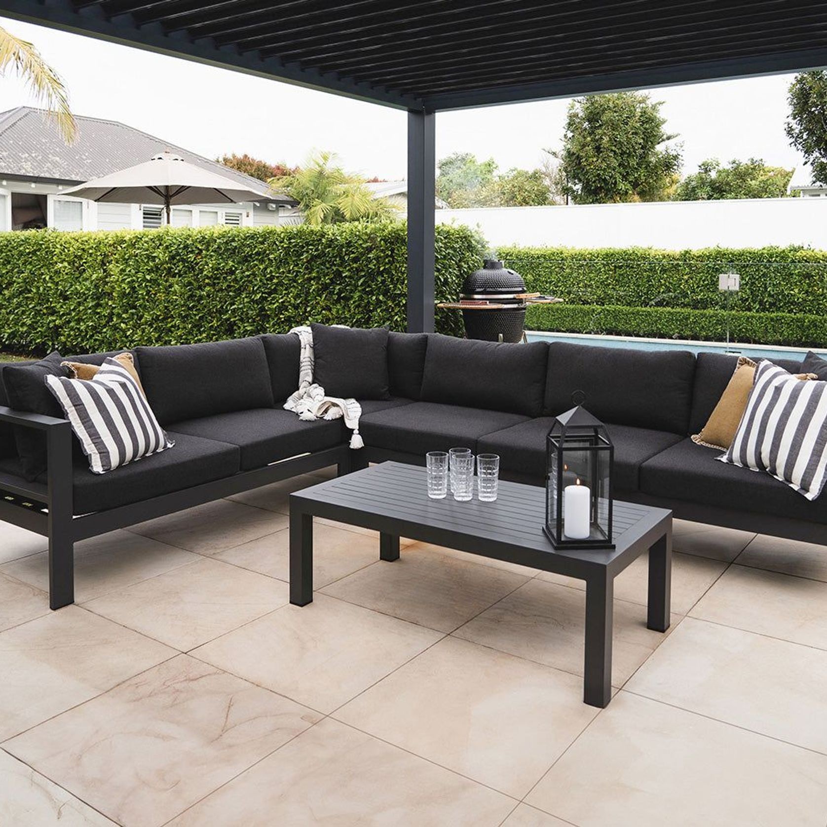Sandpiper 2.0 Outdoor Corner Sofa Set - 5PCS gallery detail image