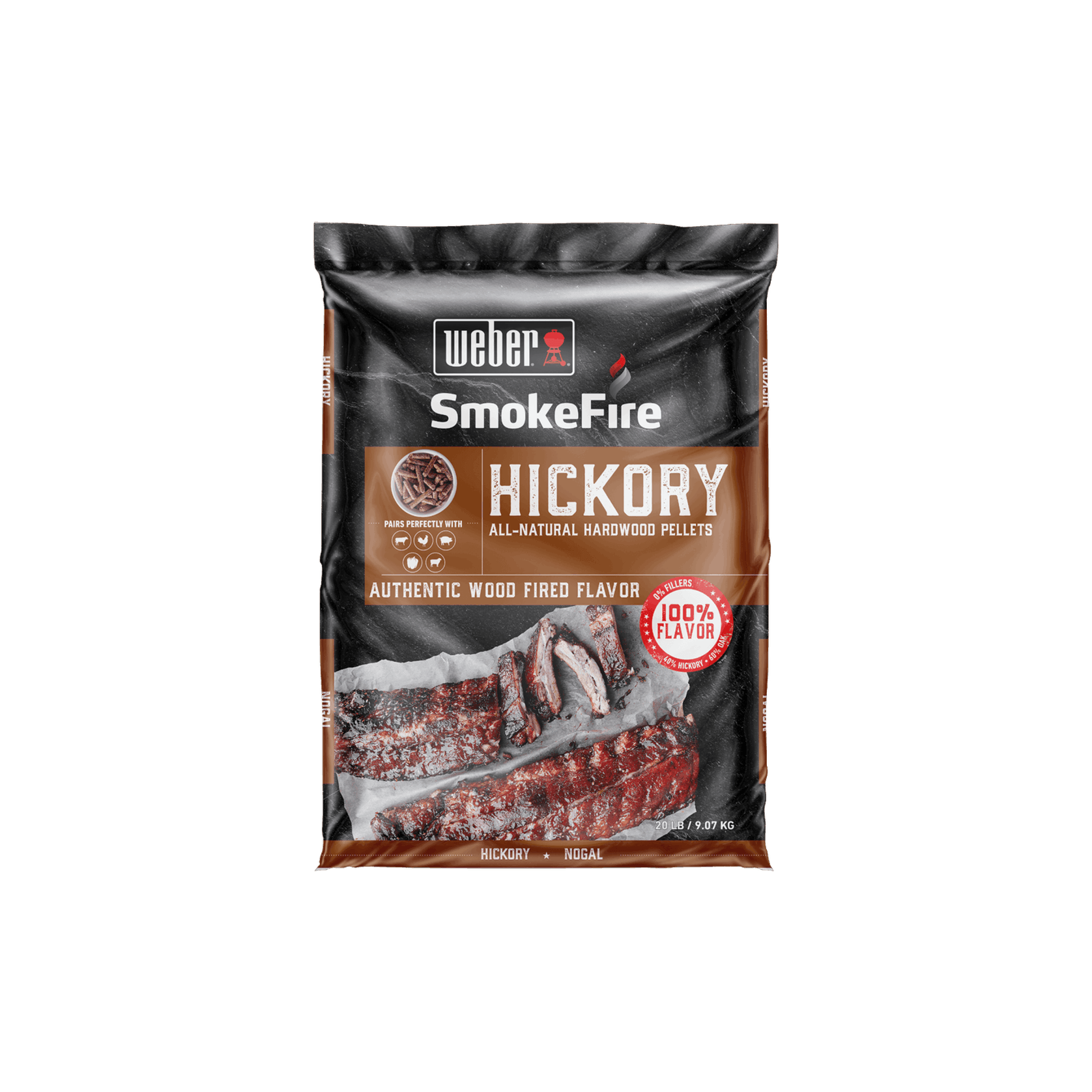 Weber SmokeFire Wood Pellets 9kg gallery detail image