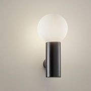 Moya Vanity Wall Light in Metal Black gallery detail image