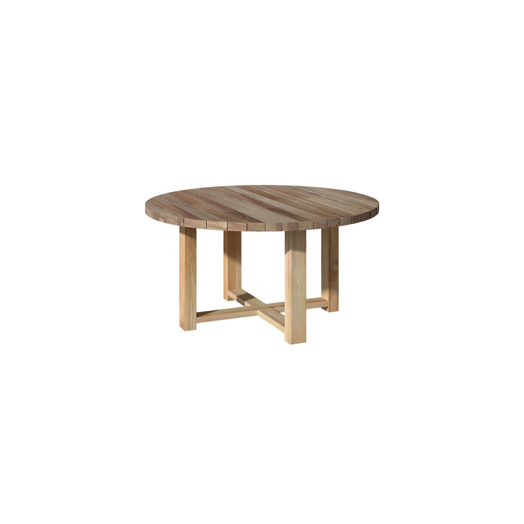 Oasis Teak Round Dining Table 150cm gallery detail image