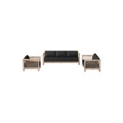 Cardrona Teak 2 Seater Sofa gallery detail image