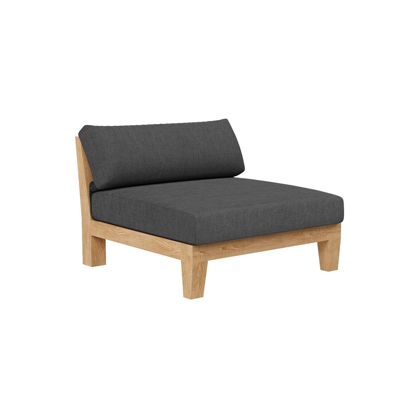 Newport Teak Outdoor Sofa L Sectional - 4 Seat gallery detail image
