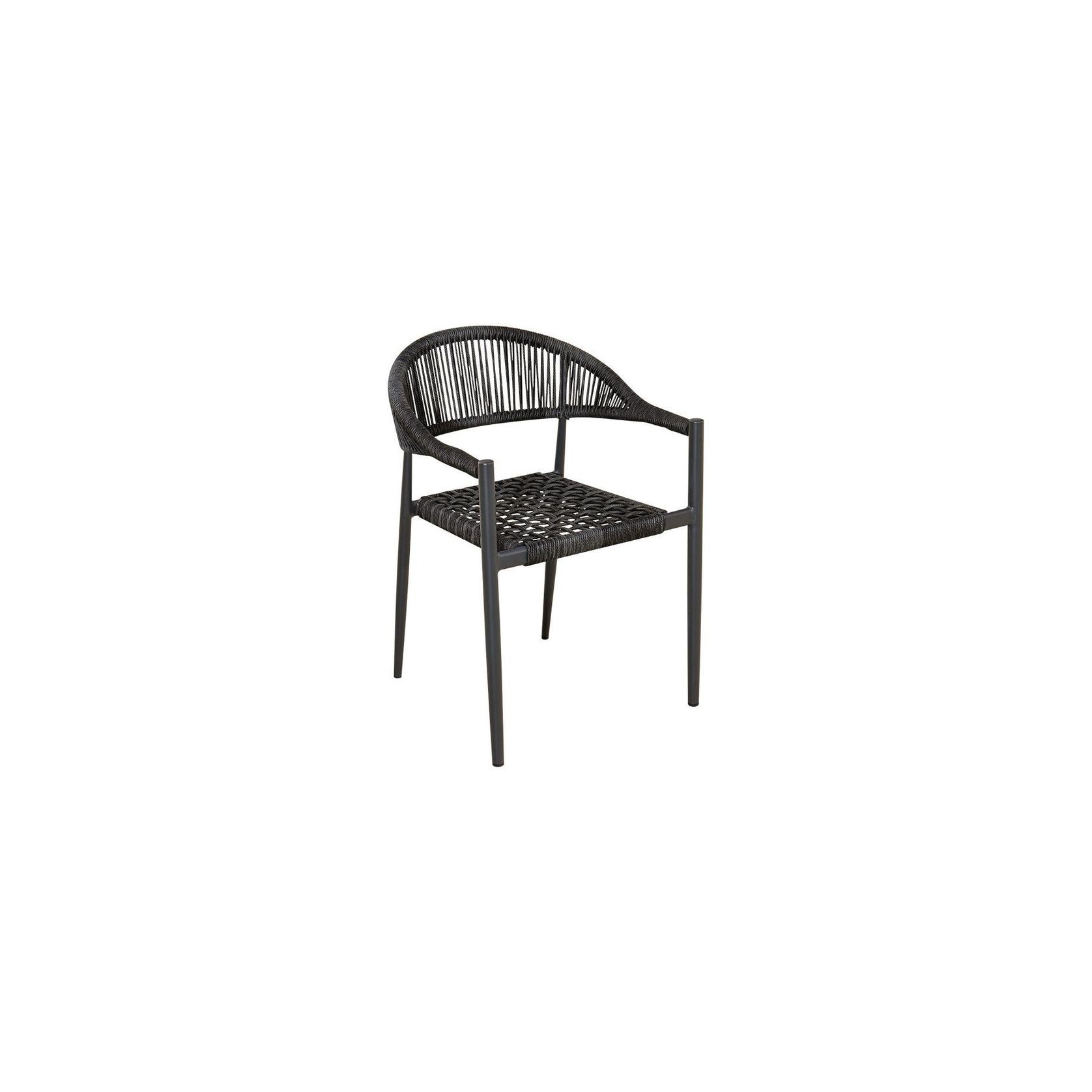 Magpie Aluminium And Rattan Dining Chair gallery detail image