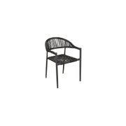 Magpie Aluminium And Rattan Dining Chair gallery detail image
