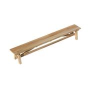 Titan Outdoor Teak Dining Bench Seat 290cm gallery detail image