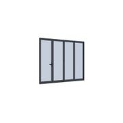 Bifold Glass Door For Tasman Wall Mounted Pergola gallery detail image