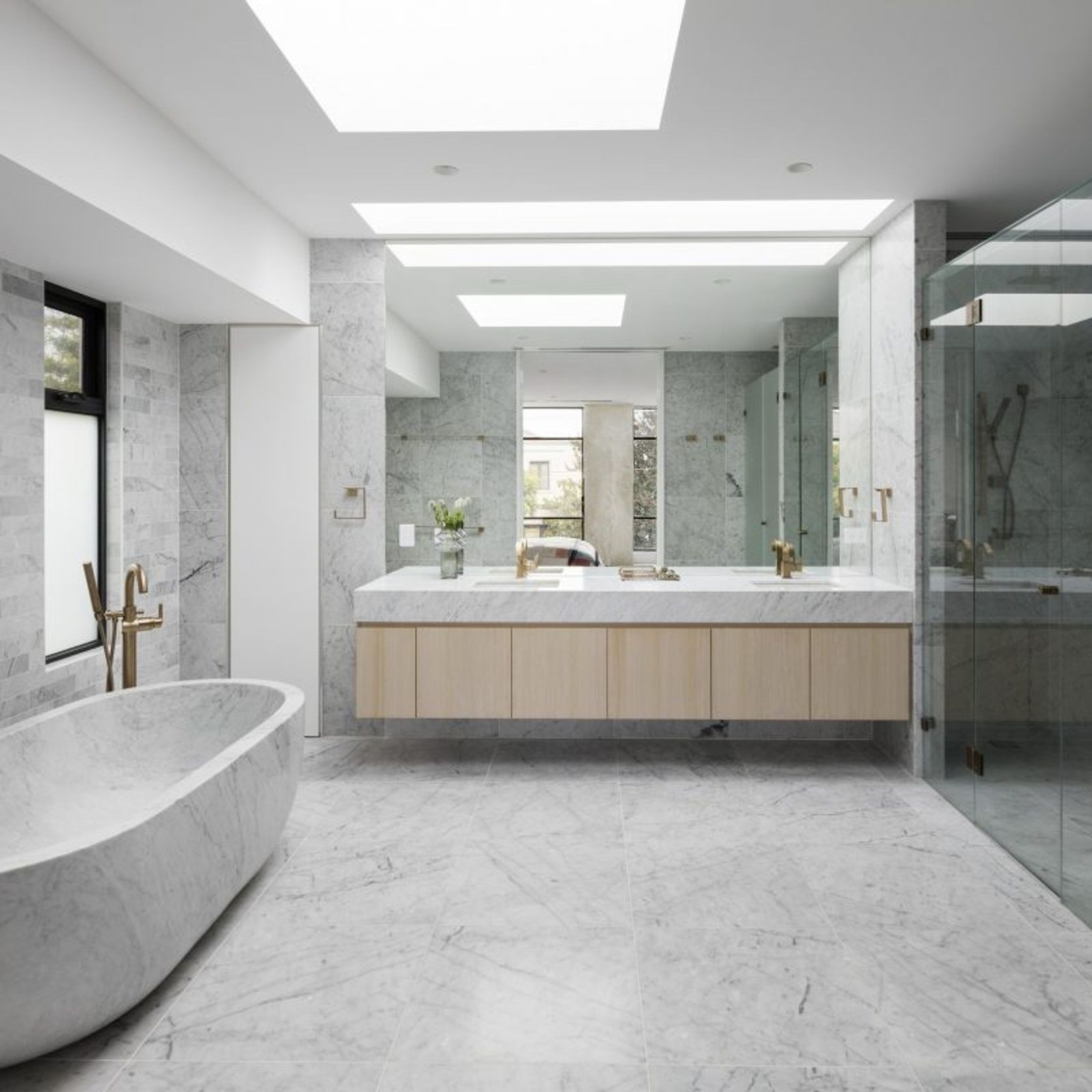 Bianco Carrara Marble Tiles gallery detail image