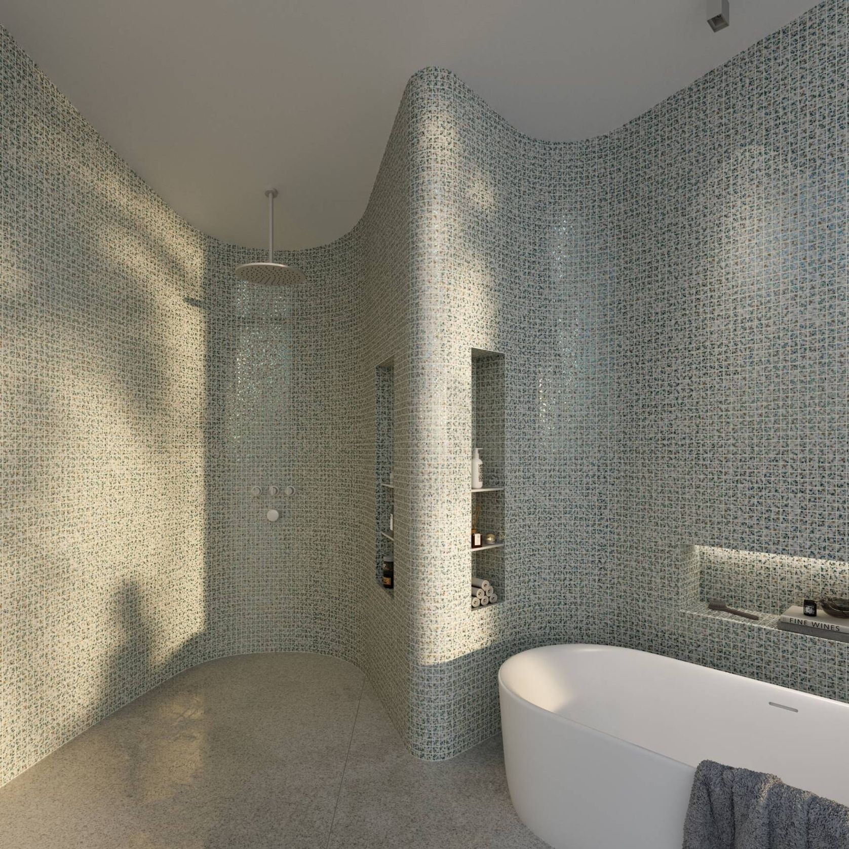 Ice | Terrazzo Mosaics Collection by Ezarri gallery detail image