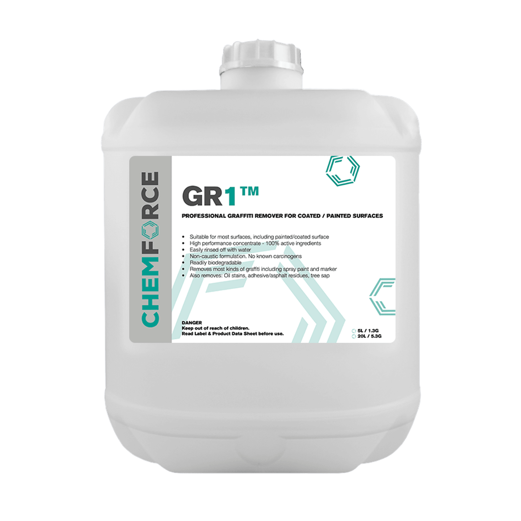 Gr1 - Graffiti Cleaner Coated Surfaces - 20 Litre gallery detail image