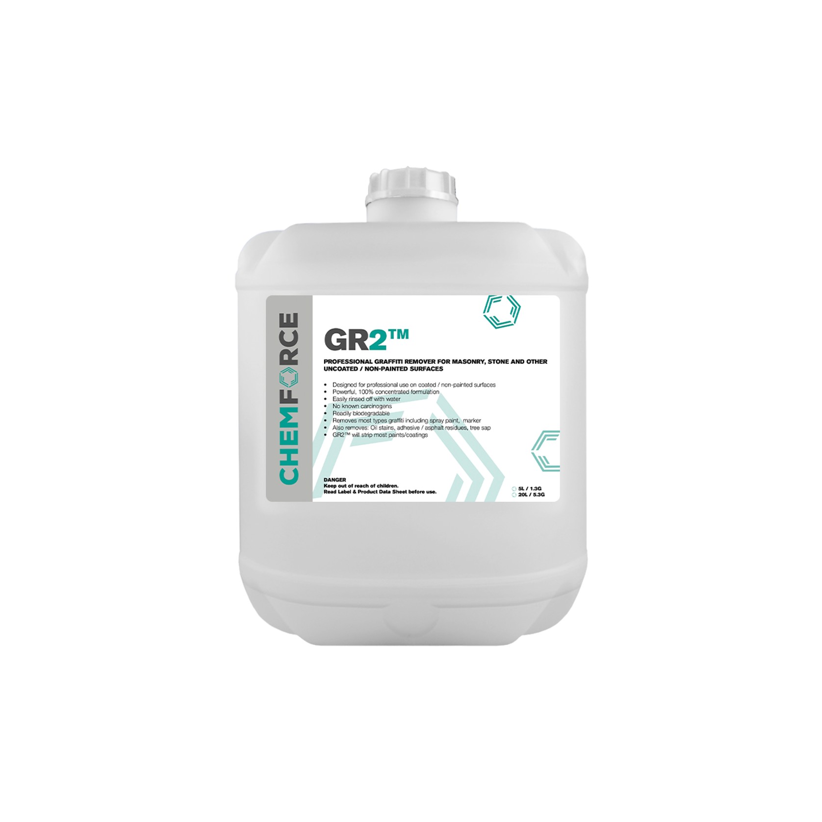 Gr2 - Graffiti Cleaner Uncoated Surfaces - 20 Litre gallery detail image