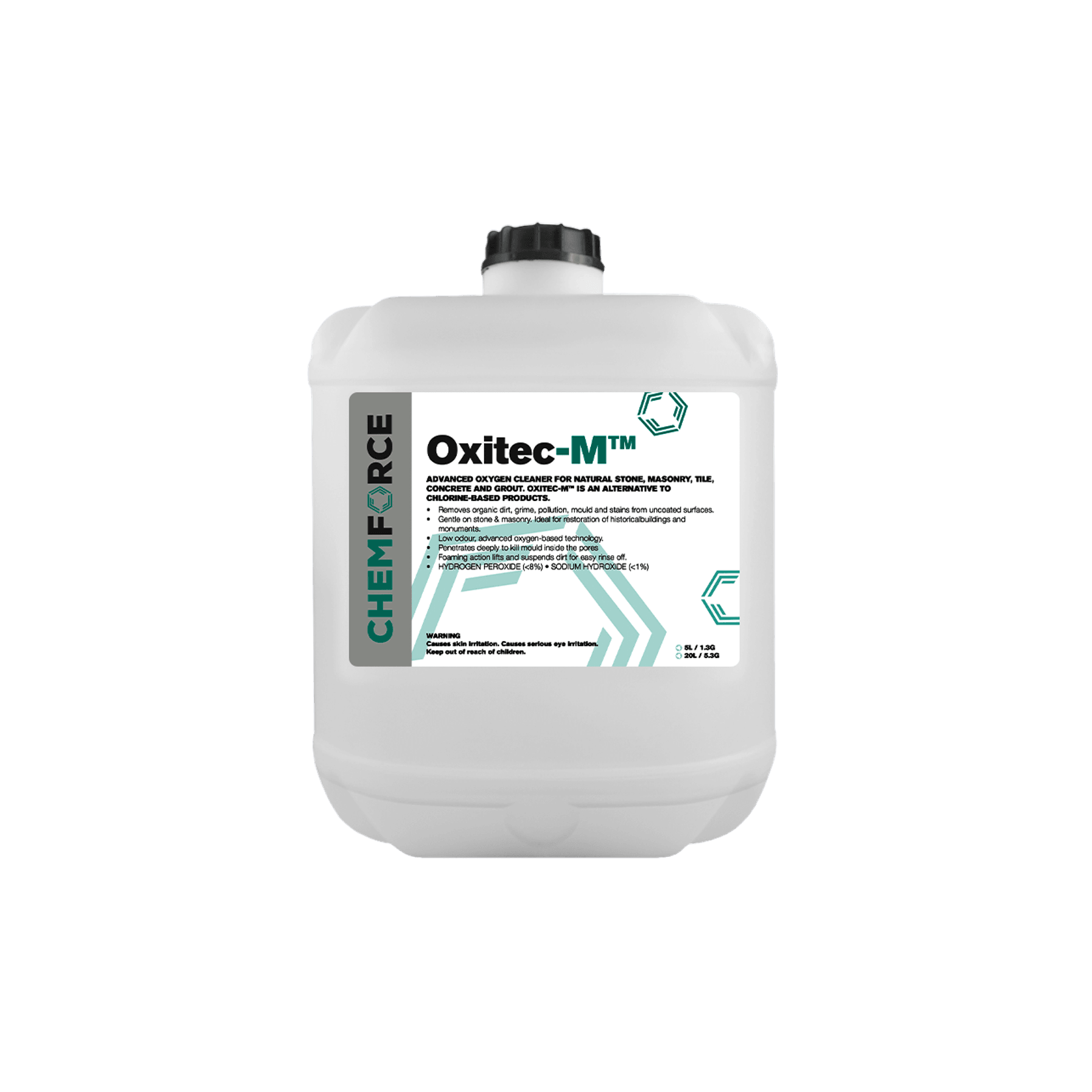 Oxitec-M - Oxygen Natural Stone Cleaner - 20 Litre gallery detail image