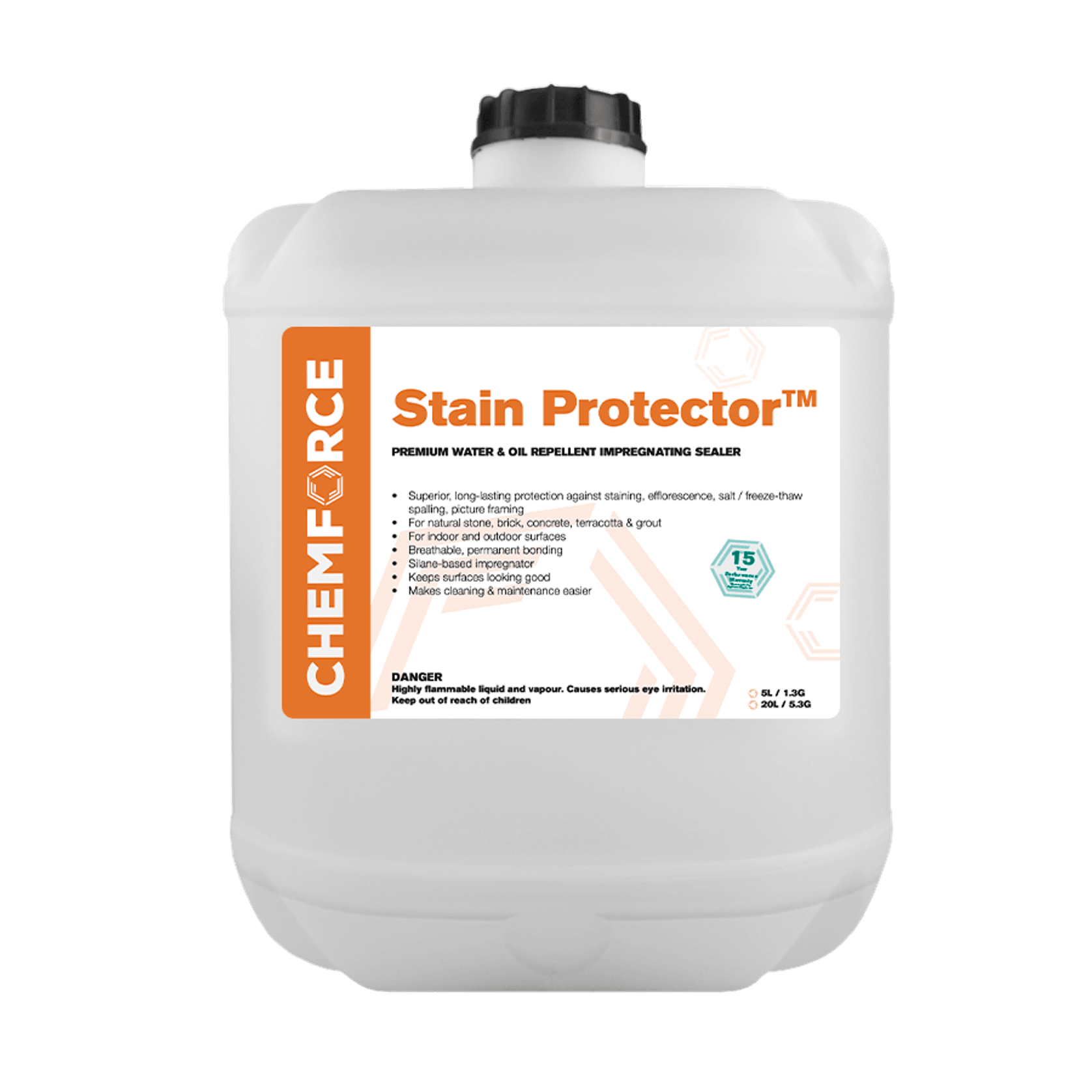 Stain Protector - Natural Finish Stone Sealer - 20L gallery detail image